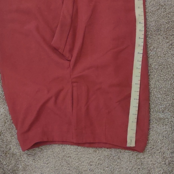 SLIGHTLY USED ANN TAYLOR SIZE 12 COLOR BURNT ORANGE DRESS PANTS - Picture 10 of 15